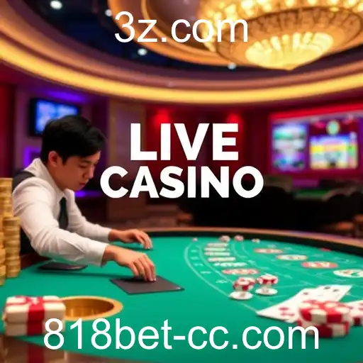 Experiência Imersiva: Cassino ao Vivo no 818bet